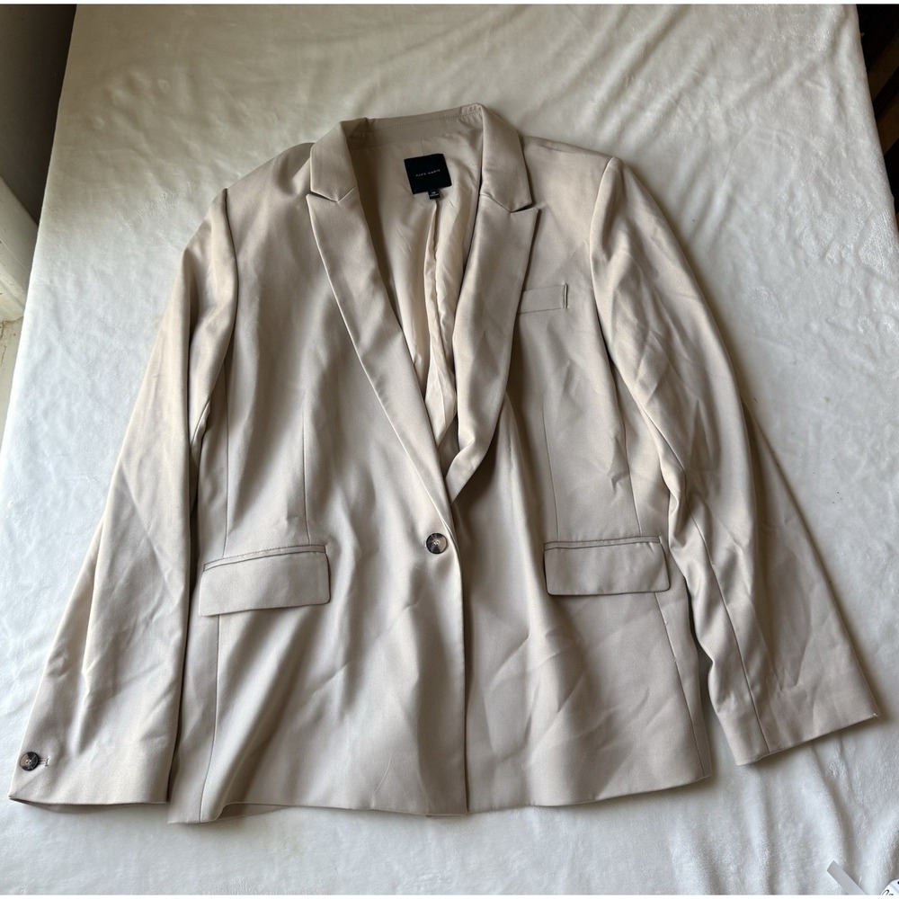 Alex Marie Blazer Suit Jacket Beige Size 18 plus